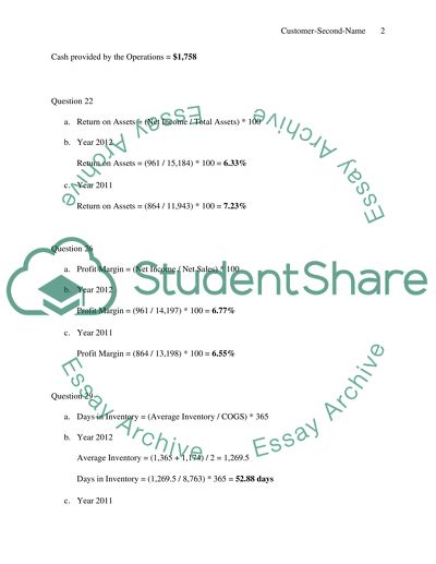 Individual Portion of Group Project