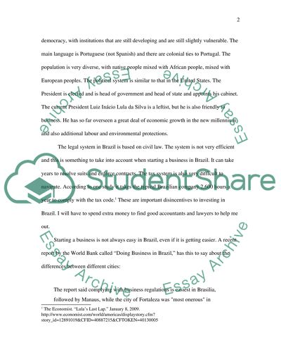 Starting a Business in Brazil