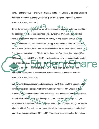 The Nature of Post-Traumatic Stress Disorder