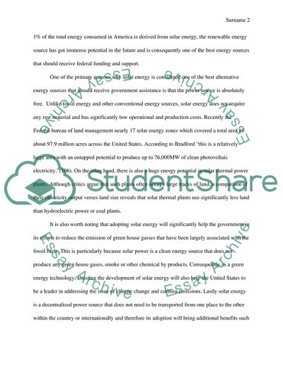 Solar and Wind Energy Sources