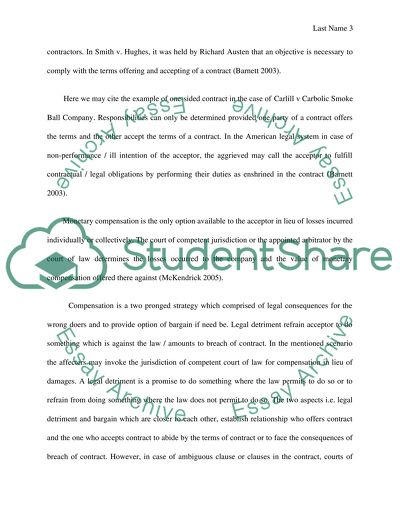 A Line Between the Policy and the Procedure According to the Law