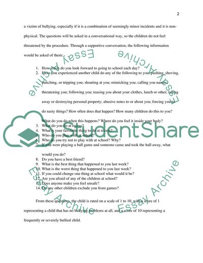 Effects of Bullying on Student Attendance