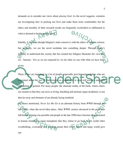 Are the Clones Real People Never Let Me Go by Kazuo Ishiguro