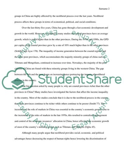 Ethic Diversity in China