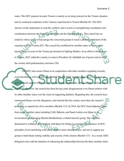 Gulf Cooperation Council