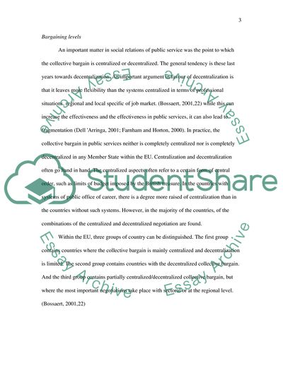 Employers and Collective Bargaining