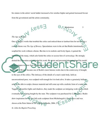 The Era of Modern Art - Auguste Rodin