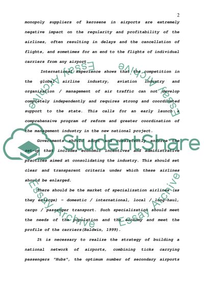 The Future of Global Aviation