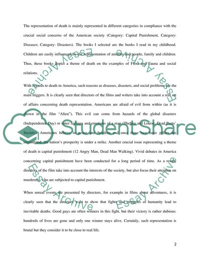 Death Representation In Media