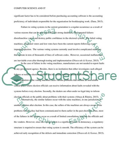 Computer Science and IT