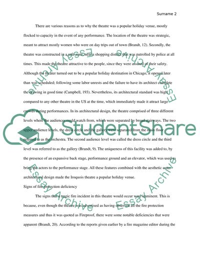 Iroquois Theatre Fire