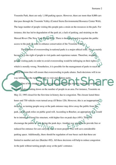 Yosemite Overcrowding