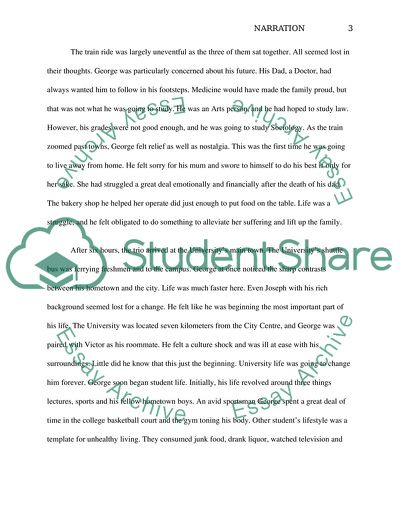 Georges Life at the University