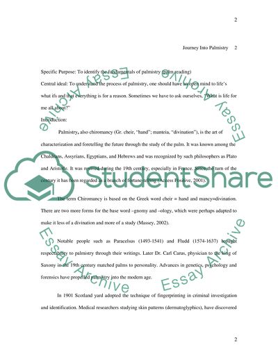 The Fundamentals of Palmistry in Ones Life