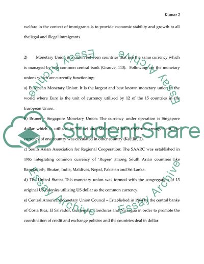 Economic cost of illegal migration