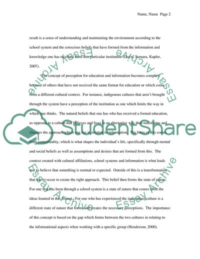 The Main Concept of Recognition of Education