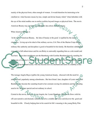 The Film American Beauty