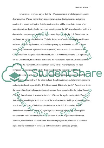 Justice Scalias Fundamental Rights