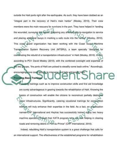 Port au Prince, Haiti