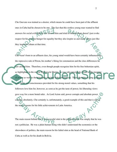 Che Guevaras Iconic Status