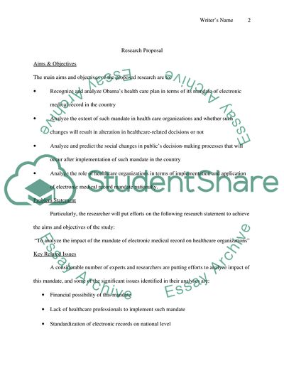 Obamas Healthcare Plan