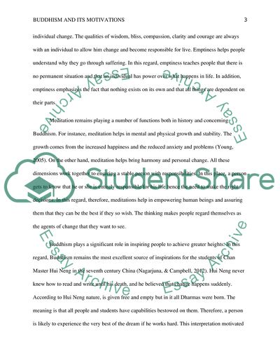 Buddhism and Its Motivation