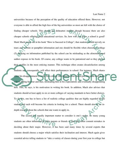 How to be Successful in College