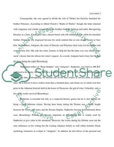 Antigone Through the Years