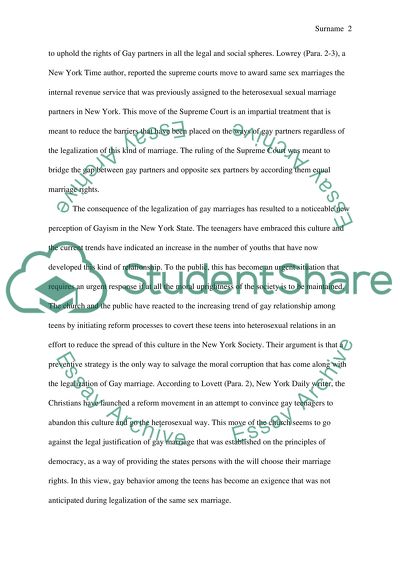 Gay Marriage Laws in New York