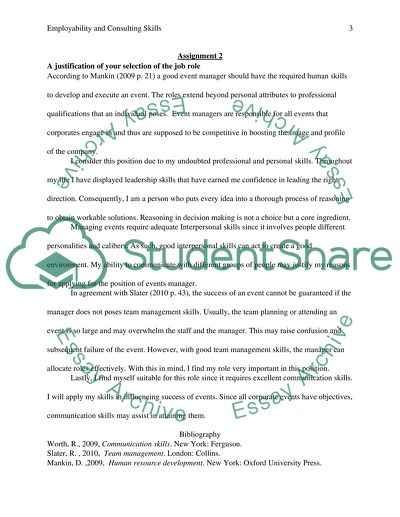 Employability and Consulting Skills for Marketing