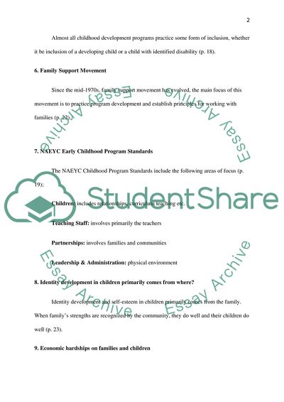 Family and Culture in Terms of Ethics