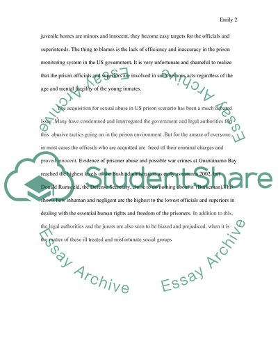 Whos to Blame for Prisoner Abuse