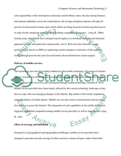 Technology Research and Report