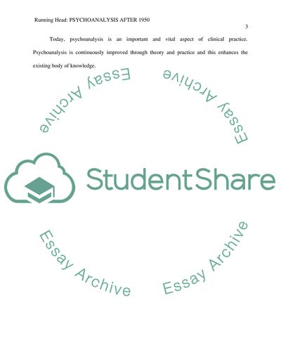 Psychoanalysis and Mainstream Scientific Practice After 1950