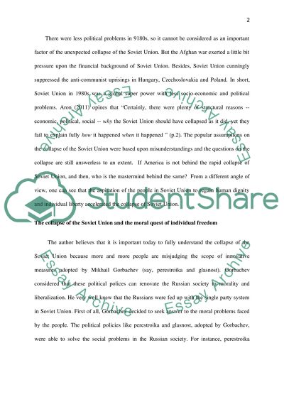 Question about Soviet Union