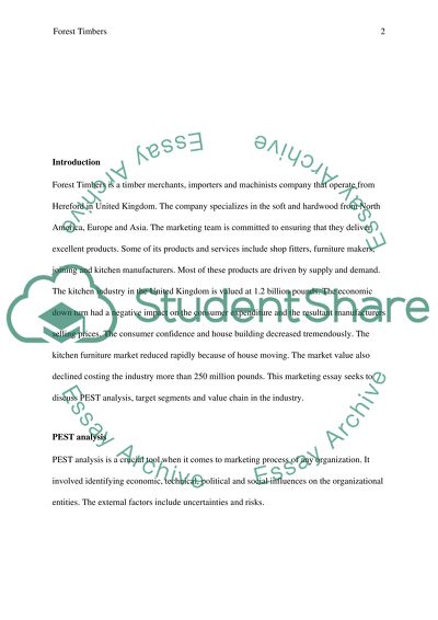 Managing the Service Value Chain at Forest Timbers