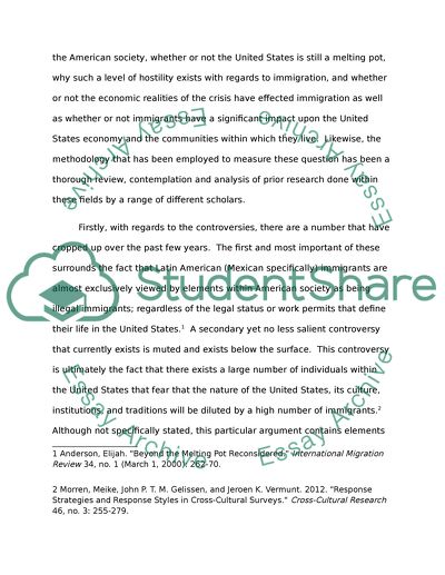 The Determinants of United States Immigration