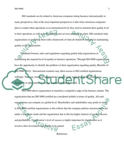 ISO 9000 Certification