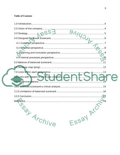 Balance Score and Strategy Map Analysis of Chevron