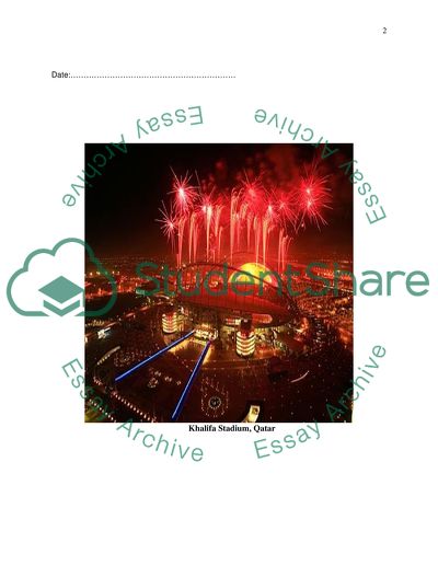 Qatar Sporting Opportunities