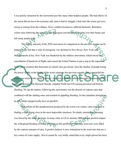 The Ruthless 2010 Winter in America