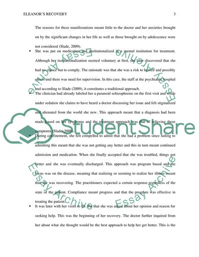 Principles of Recovery in Mental Wellbeing