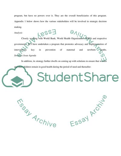 #3 - Stakeholder Analysis and Engagement Plan