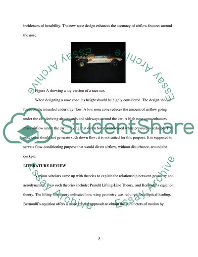 Nose Cone for Open Wheel Climb Race Car