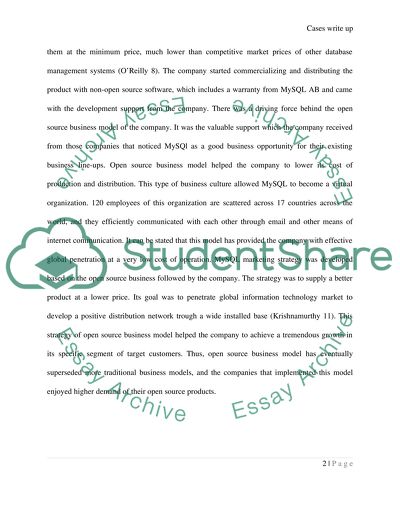 MySQL, Google, Electronic Arts