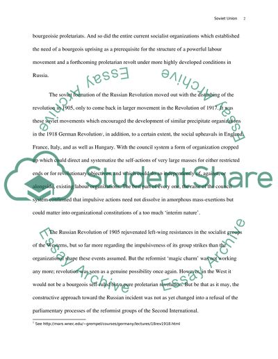 Russian Labour Movement