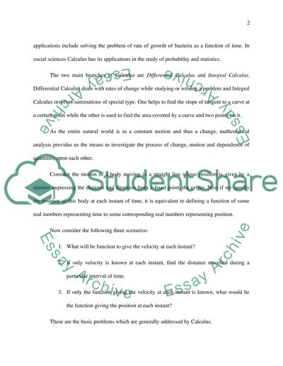 Differential and Integral Calculus