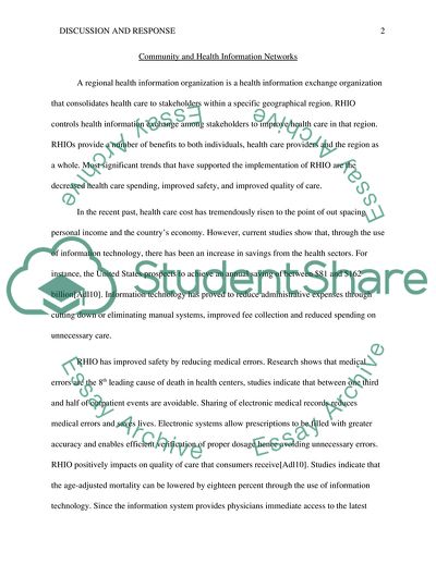 Community and Health Information Networks