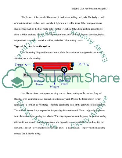 Electric Cart Performance Analysis