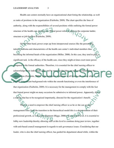 Leadership in Nursing